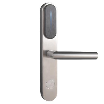 China Home / Hotel Remote Electronic Smart Rfid Smart Rfid Card Hotel Digital Door Handle System Solution Blue-tooth Lock for sale