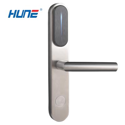 China Home / Hotel Electronic Smart Supplier Smart Rfid RF Card Solution System Lock Handle Door Hotel for sale