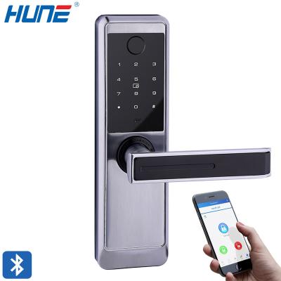 China (fingerprint and code together) blue-tooth 230 tuya various digital biometric zinc alloy fingerprint smart door lock for sale