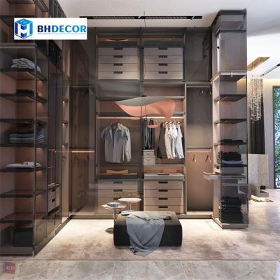 China Environmentally Friendly Hotel Bedroom Cheap Reasonable Price Designs L Shaped Sliding Door Walk In Furniture Wardrobe for sale