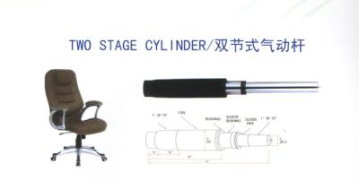 China Two Stage Adjustable Gas Spring for Conference chairs High strength for sale