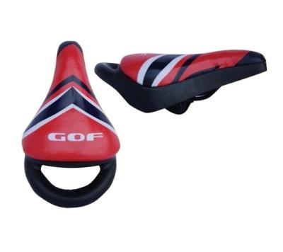 China Simple Bicycle Parts Factory Kids Bike Parts Kids Bicycle Saddle With Back for sale