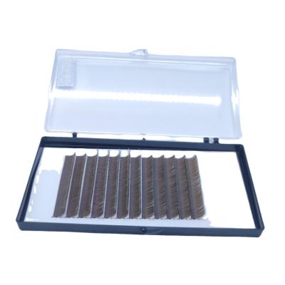 China Eyelash Extensions Multi-taking Simple Manual Blooming Eyelashes Grafting Factory Wholesale Export Quality Natural Thick Matte Easy Grafting for sale