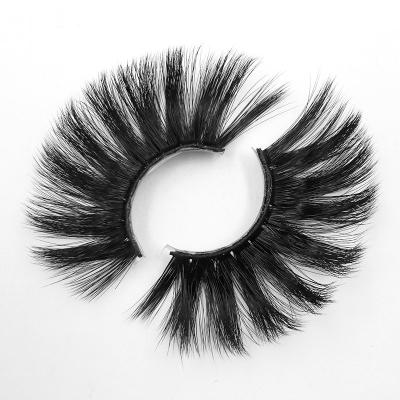 China Wholesale Natural Own Brand 8 Pairs Eyelash Curling Tray Customized High Quality Magnetic Eyelashes 25mm Mink Eyelashes for sale