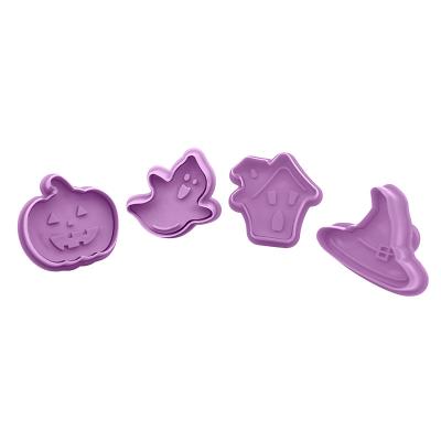 China Viable Cookie Mold Cartoon Cookie Cutters 3D Cookie Cutters Hot Sale Bulk Cookie Cutter Stamp Baking Cube for sale