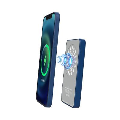 China Portable Magnetic Wireless Fast Charging Support Charger Power Bank with Magnetic Safe for new iphone 13 series for sale