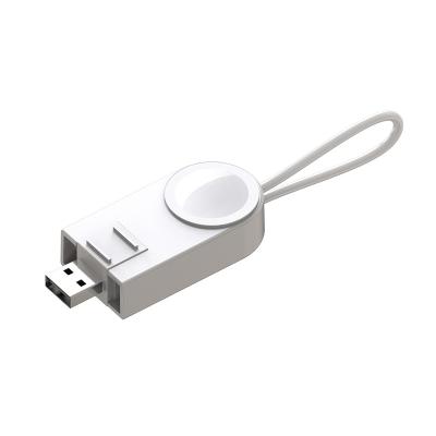 China Iwatch 1/2/3/4/5 USB Wireless 2-1 Magnetic Charger For Apple Watch Portable Watch Charger Pad With Cable for sale