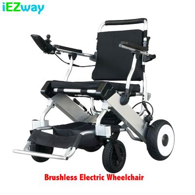 China Aolly 2019 China Factory New Product Aluminum Steel iEZway Foldable Power Electric Wheelchair for sale