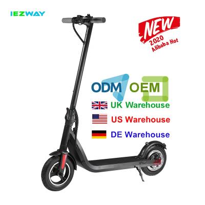 China 2021 Unisex China Factory New Product iEZway Monopattino Elettrico Foldable With 2 Wheels Scooter for sale