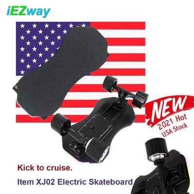 China 2021 USA Warehouse Kick-Aid Unisex E-cruiser Mini Skateboard iEZway Endless Mode 9inch Kick Electric Skateboard For Kids , Teens for sale