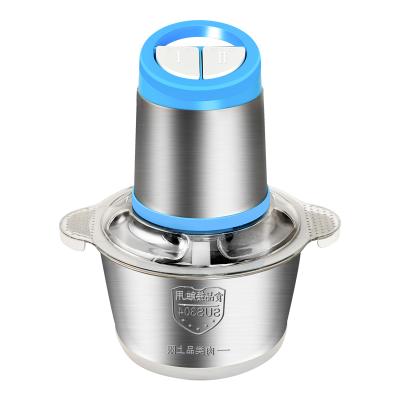 China Household Food Processor Stainless Steel Household Machine Chopped Block Cook Chopper Tool Meat Grinder for sale