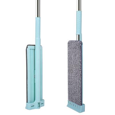 China Factory Direct Sales Micro Sustainable Compression Fiber Household 360 Easy Spinner Magic Flat Mop for sale