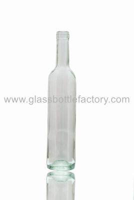 China 500ml Clear Bordeaux Wine Bottle for sale