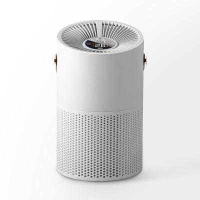 China MYVOES New Design Portable Negative Ion PM2.5 Hepa Filter Portable UV Air Purifier for Home and Office for sale