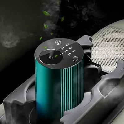 China MYVOES 2022 Hot Selling Car Essential Oil Waterless Nebulizer Portable Car Nebulizing Battery Operated Diffuser for sale