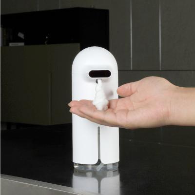 China Foam wall mounted touchless soap dispenser MYVOES 350ml refillable liquid soap dispensers for home, school, hotel and public places for sale