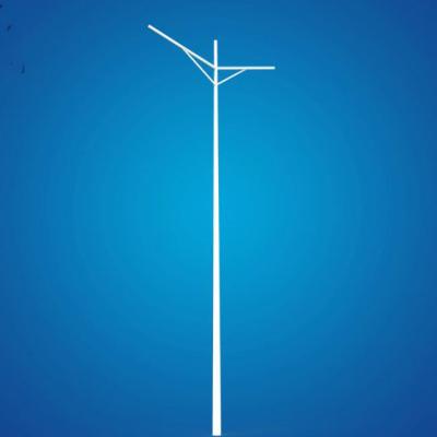 China Garden Factory Direct Supply 9m Solar Street Light Pole Galvanized Pole for sale