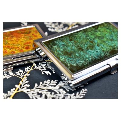 China Business Card Patina Name Card Dye Wallet for sale