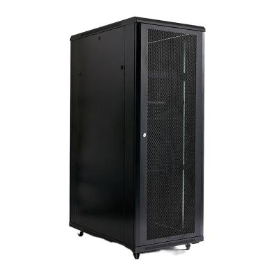 China Transparent Tempered Glass Front Door (Metal Door Optional) 48U IT Rack Case 19Inch Data Center Server Open Telecom Mini Switch Network Chassis 19 Inch Cabinet Monitor Outdoor Rackmount for sale