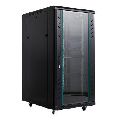 China Transparent Tempered Glass Front Door (Metal Door Optional) 19 42 Inch 8 Rack Ru Racks Coms Cabinet Computer Rack Divide Smallest Frame Shelf 18