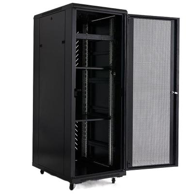 China Transparent Network Enclosure Front Door (Metal Door Optional) Tempered Glass Server Glass Rack Files 19 Inch Quiet Deep Cabinet Wallmount Digital Education Online Data Entry Cases for sale