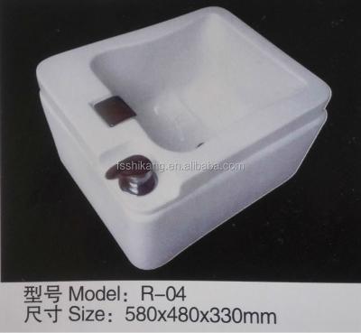 China Professional iron foot spa basin, portable spa foot basin for sale