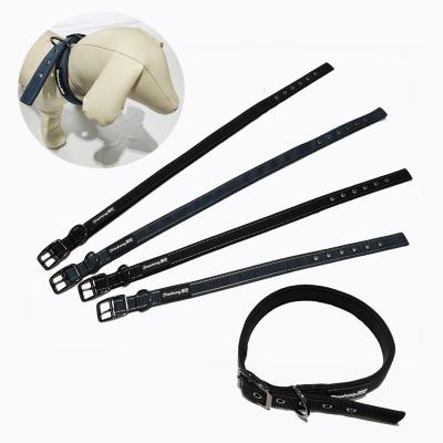 China High End Reflective Pin Buckle Heavy Duty Pet Collar With Reflective Strap for sale