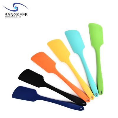 China Sustainable Reusable One Piece Translucent Spatula Set C for sale