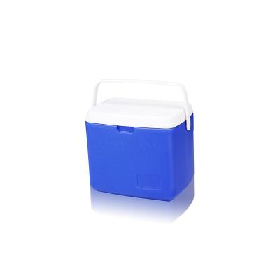 China Waterproof Portable 10L PU Or EPS Insulated Plastic Ice Cooler Box for sale