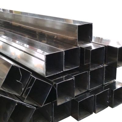 China Gas System 40mm 50mm Diameter Aisi ASTM Metal Pipe Indoor / Outdoor Straight Square 401 Stainless Steel 402 410 416 Tube for sale