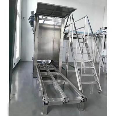 China Automatic Depalletizing Machine Factory Aluminum Beer Cans Box Empty Depalletizer for sale