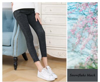 China Pregnancy Elastic Soft Maternity Skinny Pants Anti-allergy Jeans Pregnant Women Spring Summer Clothing for sale