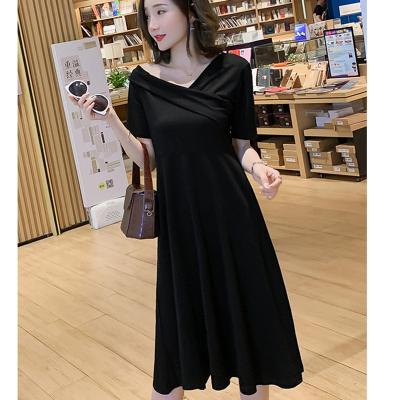 China 2020 summer new radiation protection care clothing off-shoulder word collar collar feeding dress for sale