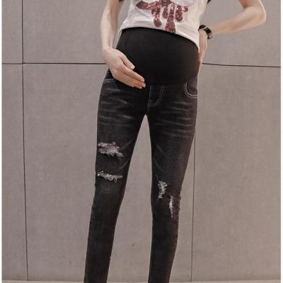 China 2019 New Anti-allergy Pregnant Women Stomach Lift Pencil Pants for sale