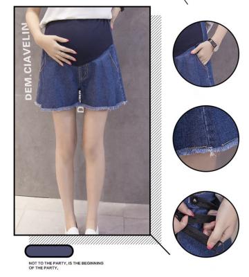 China Anti-allergy Summer Thin Section Casual Denim Sharpening Pregnant Women Pants for sale