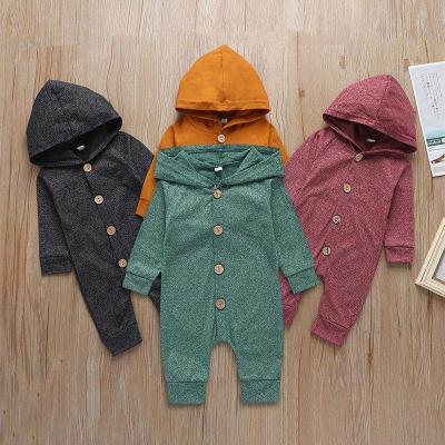 China 2020 Regular Full Sleeve Knitted Autumn Newborn Baby Rompers for sale