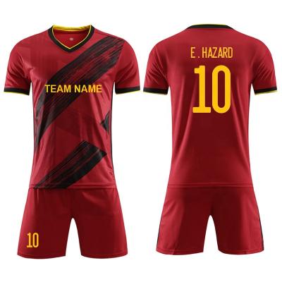 China 2020 Thai Quality Sublimation Quick Dry Tops Team Training Vest Camisetas de Futbol national for sale