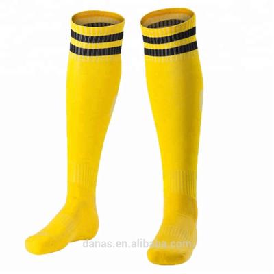 China QUICK DRY Cheap Classic Over The Knee Soccer Sports Comfortable Breathable Soccer Socks for sale