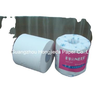 China Recycled Pulp Recycled Paper Pulp White 3 Ply High Quality Ultra Soft Hot Sale Embossing Toilet Paper Tissue Paper Customized Logos For Wholesale for sale