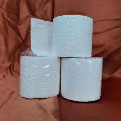 China Recycled pulp wood pulp core two ply white virgin toilet paper tissue paper for wholesale for sale