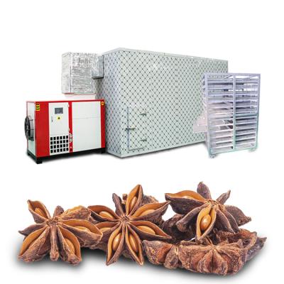 China Food Processing Sale Air Energy Heat Pump Dryer Equipment 96 Trays Star Anise Dryer Fennel Drying Machine for sale