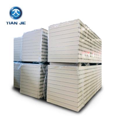 China Advanced modern widely use polyurethane composite sandwich panel for cold room factory supply directly for sale