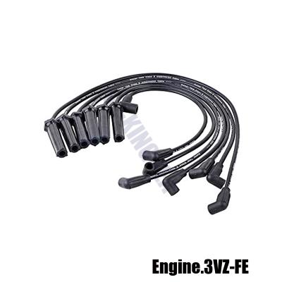 China Silicone Insulators Engine Spare Parts 90919-21519 Wholesale Fit Camry 1999 High Temperature Engine. 3VZ-FE ignition cable kit for sale