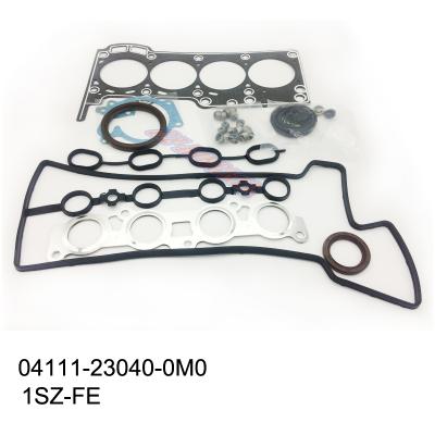 China Auto Engine Parts Auto Spare Parts For Yaris 1SZ-FE Engine Gasket Assembly Kit Full 04111-23040-0M0 for sale