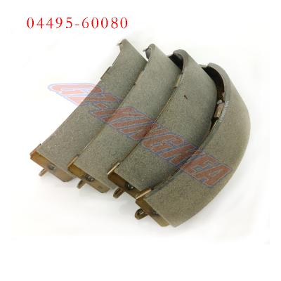 China Original Materials Auto Brake Shoes For Land Crusier 04495-60080 Drum Pad Rear Auto Parts for sale