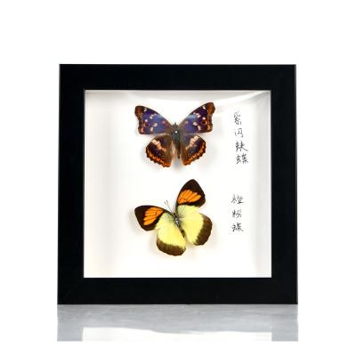 China European\Modern\Middle East\Africa handmade decorative frame photo cavity frame box shadow butterfly flower frame for sale