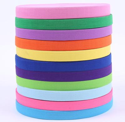 China Durable 2-2.5cm Crochet Elastic Band Color Elastic Band Thickened Sporting Goods Clothing Accessories for sale