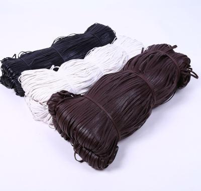 China Sustainable Line Wax Hanging Accessories Cotton Wax Rope Grain Yarn Tag String Accessories Woven Rope for sale