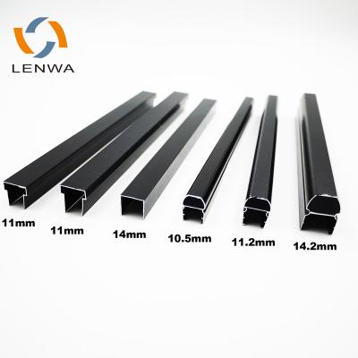 China LENWA factory ALUMINUM direct extrusion picture frame aluminum profiles for blackboard frame and whiteboard board and bulletin boards aluminum profile for sale