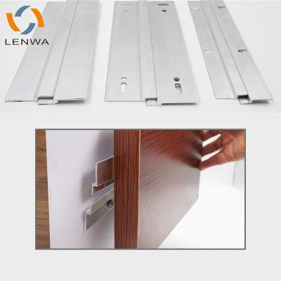 China Aluminum Wall Rack System LENWA Factory Z Clip Locking Brackets For Wall Rack Locking System for sale